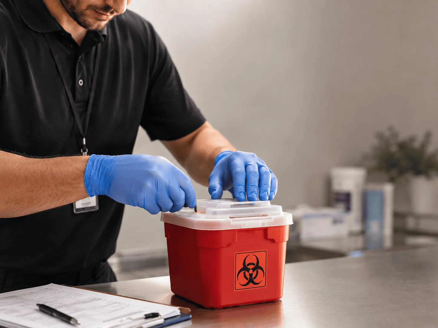 Why choose Sharps Waste Disposal in Cunningham, KS